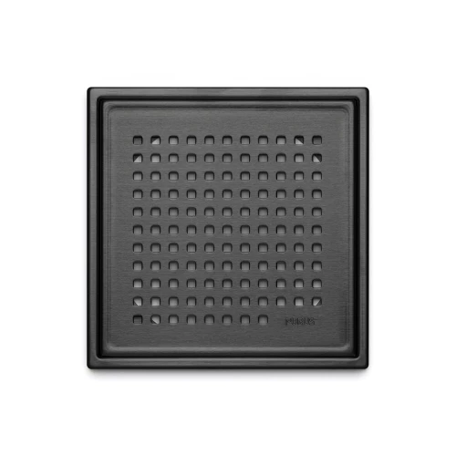 Chess 200x200mm - kolor czarny mat do wpustów ⌀150