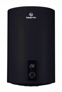 Elektryczny pojemnościowy ogrzewacz wody Teerm Aveeo 30L czarny