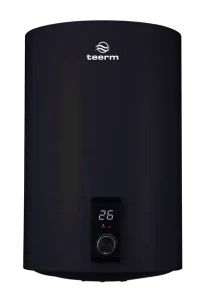TEERM J CZARNY 80L - moc 1,5kW, napięcie 230V, klasa energ. C, przyłącza G1/2", waga 23,2kg